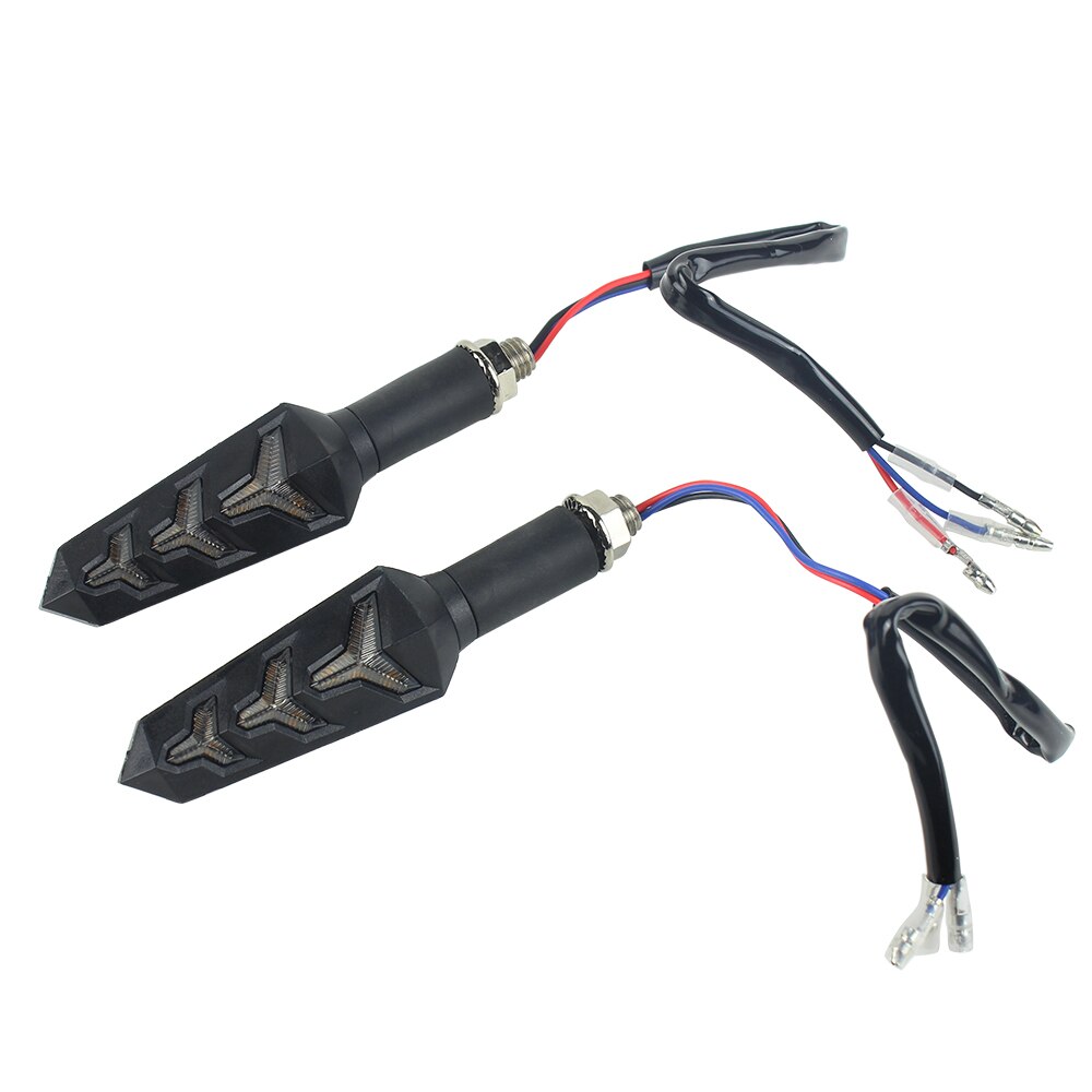 Motorcykel blinklys flydende blinklys motorcykel blinklys 12v 12 led pærer til scooter quad cruiser motor