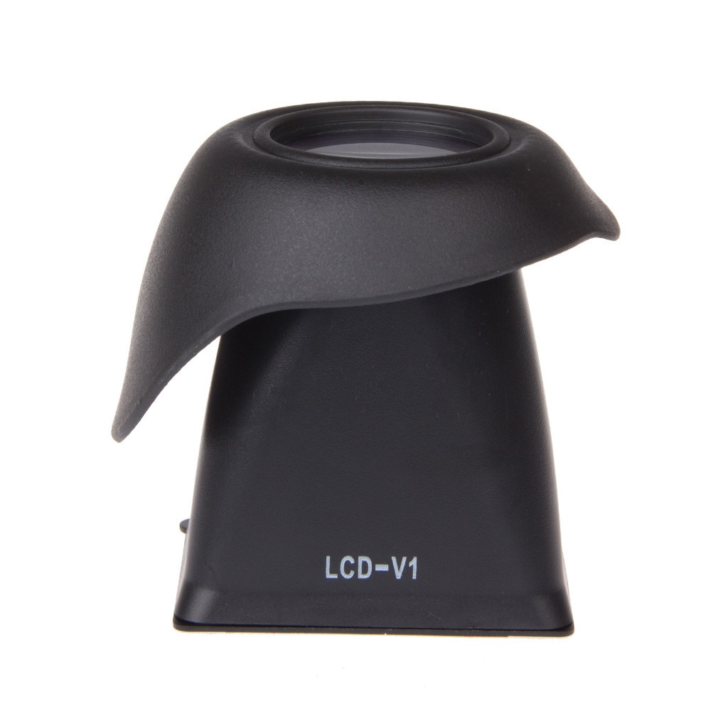 V1 Lcd Zoeker 2.8X3 "Magnifier Eyecup Hood Voor Canon 5DII/7D/500D