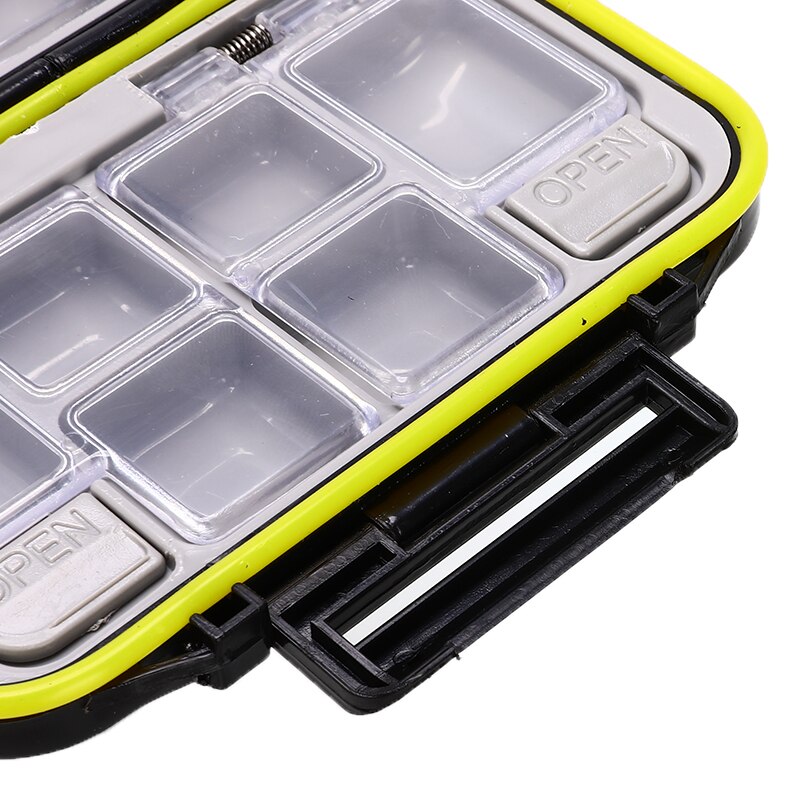 3 Style Fishing Tackle Box Waterproof Double Layer Compartments Fishing Lure Hook Storage Case Accessories
