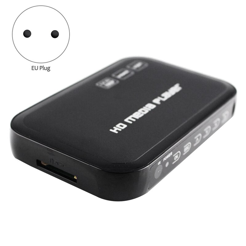 HD Player Mini Full HD 1080P H.264 MKV HDD HDMI-Compatible Media Player Center USB OTG SD AV TV AVI RMVB HDDM3