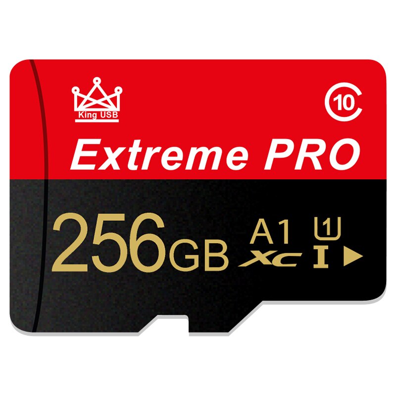 100% tarjeta Micro SD Class10, tarjeta TF Original, 16gb, 32gb, 64gb, 128gb, 256gb, para Smartphone y PC de mesa: 256 GB