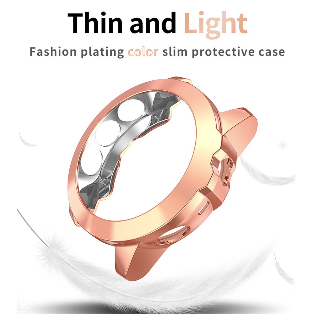 Thin TPU Soft Protector Case for Garmin Fenix 5X Watch Cover Lightweight Bumper for Fenix 5 X Frame Accessories