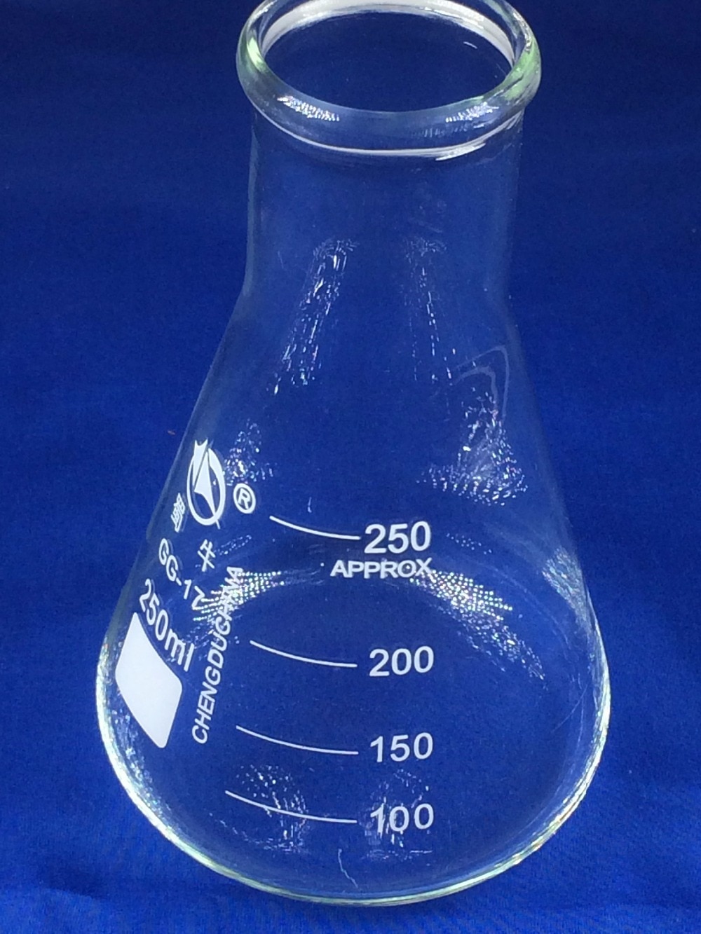 NeoLab E-1069 Erlenmeyer zuiger, brede hals, 250 ml Simax (10 stuks