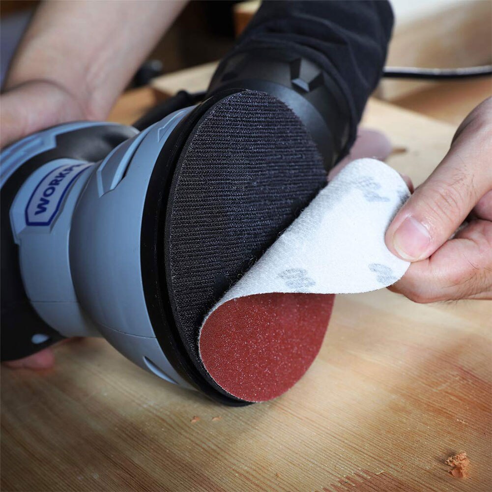 10 stuks schuurpapier korrel 60-2000 cm, 5 125mm schuurpapier voor dremel schuurmachine, zelfklevende schuurmiddelen, accessoires
