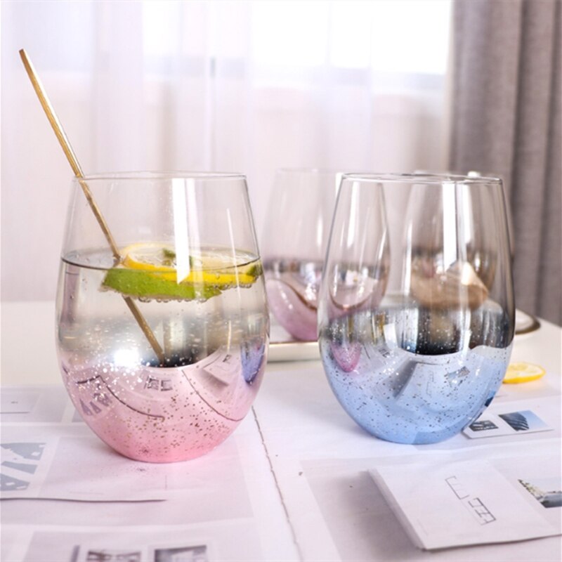Nordisk kreativitet kopp husholdning juice glasskopp valentinsdag stjernehimmel skifter gradvis farge kopp sende slektninger