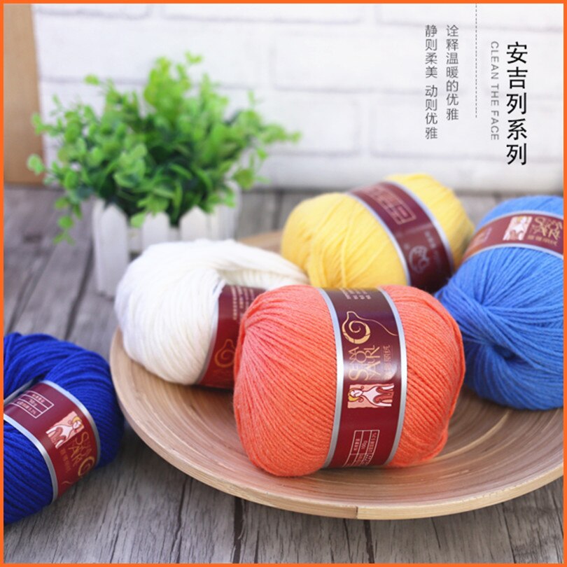 300g Lamb Wool,Biological Cashmere, Toyobo Yarn For Hand Knitting Thick Thread Good For Scarf Sweater Coat Gloves B