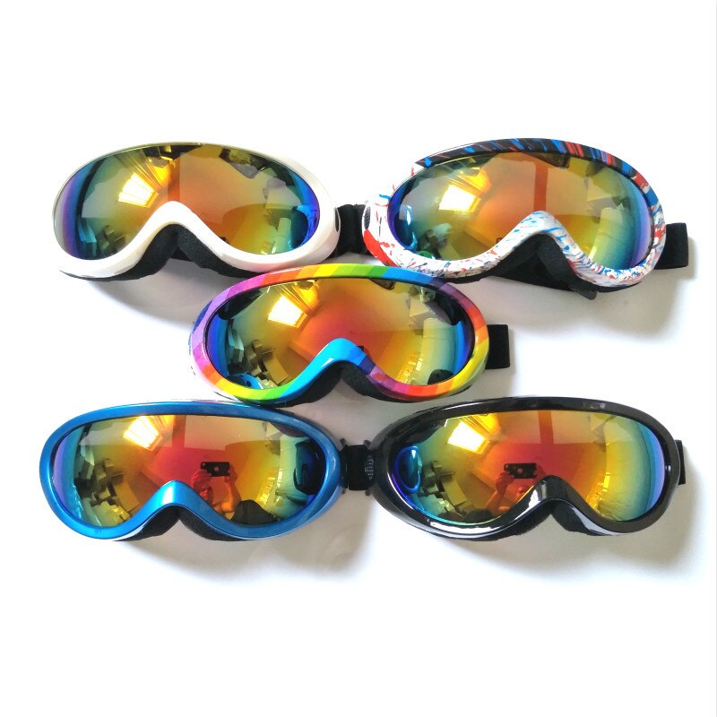 Crianças snowboard gafas óculos de esqui meninos meninas neve óculos de proteção snowboard máscara inverno óculos de neve