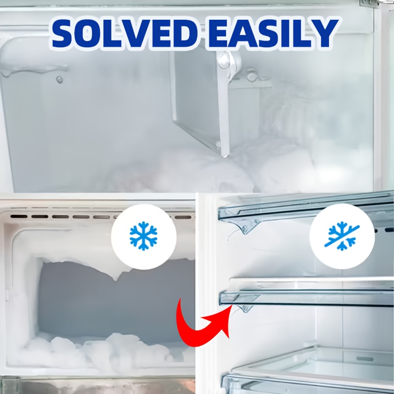 Ice Smelter & Deicer Spray, snelwerkende Ice Melt Solution voor koelkasten en diepvriezers, efficiënt ontdooimiddel, Home Essential