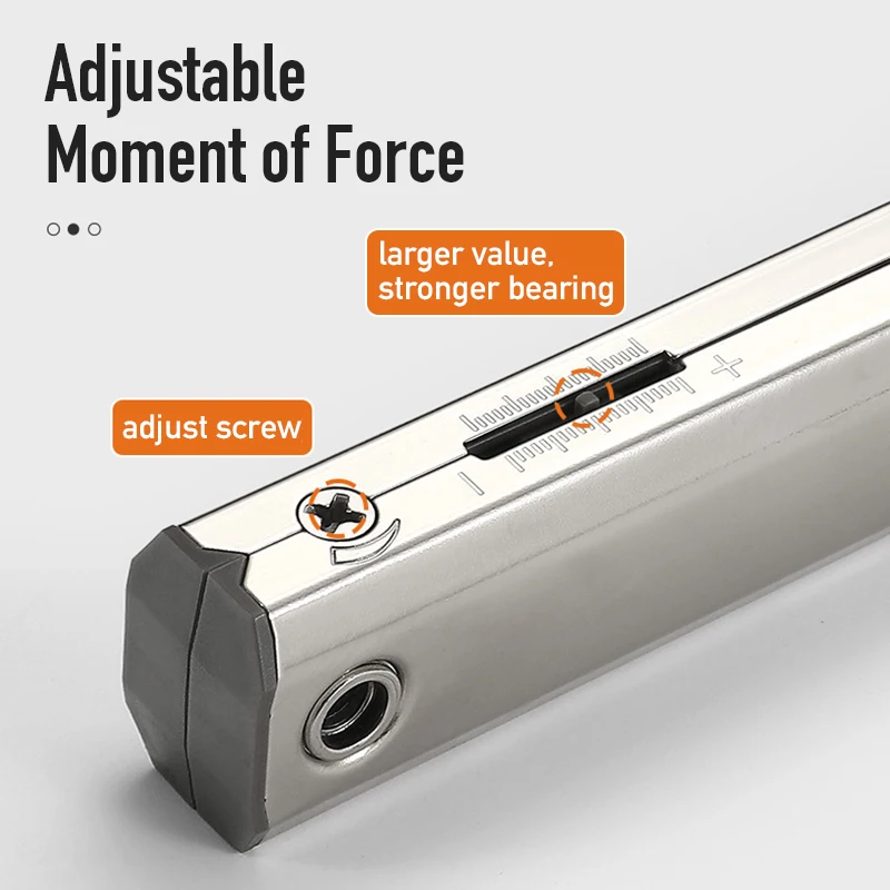 Kraftige hydrauliske kabinethængsler vippe- og dørstop ved viljestøttestang pneumatisk pneumatisk stangfjederstøtte