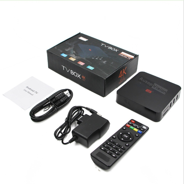 Mxq pro tv-box medieafspiller hdmi port android smart tv box med infrarød fjernbetjening 1gb/8gb 2gb/16gb set-top-box