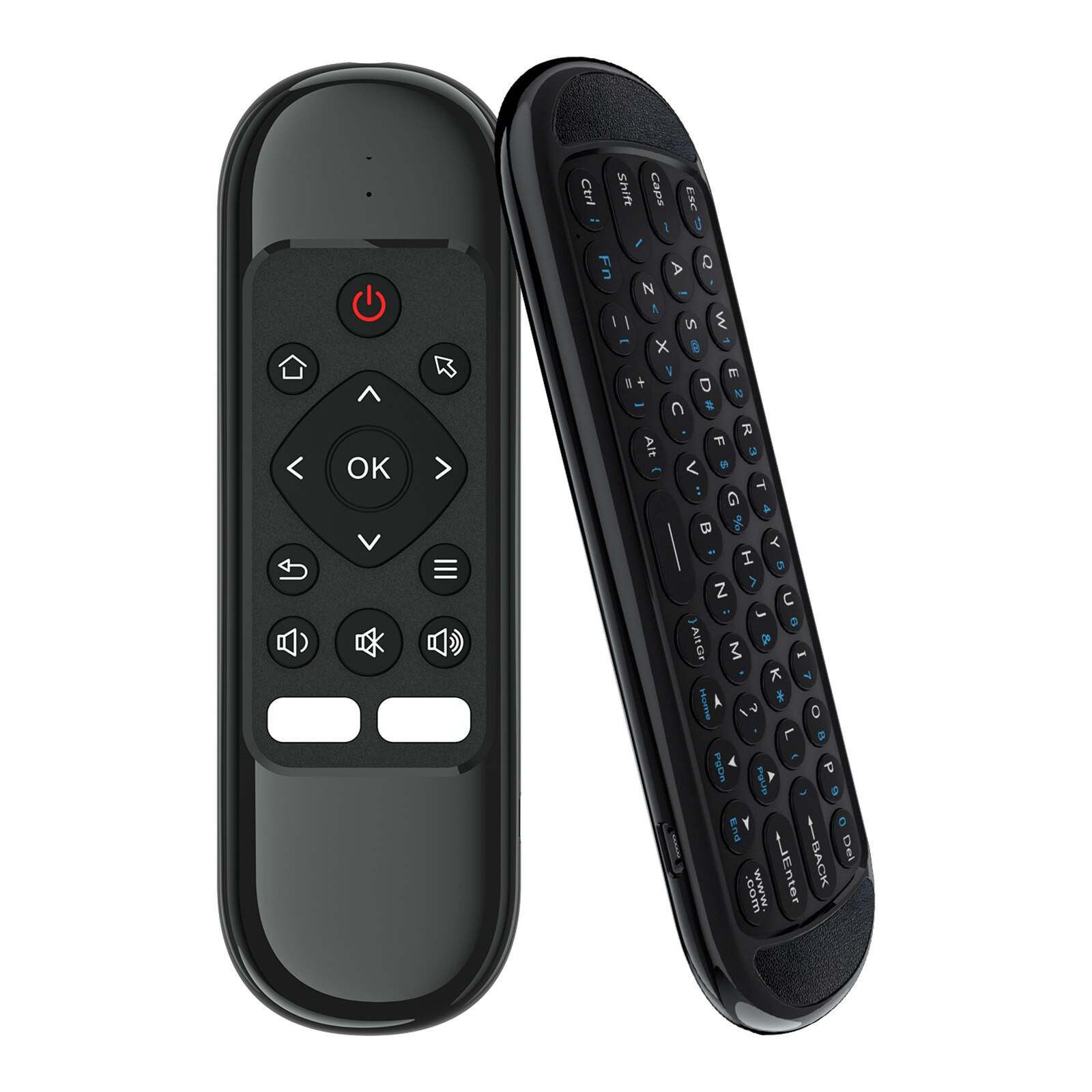 Wechip W2 Pro Air Mouse Voice Remote Control Microphone W1/W2/R2 2.4G Wireless Mini Keyboard Gyroscope for Android TVBox Mini PC: H6