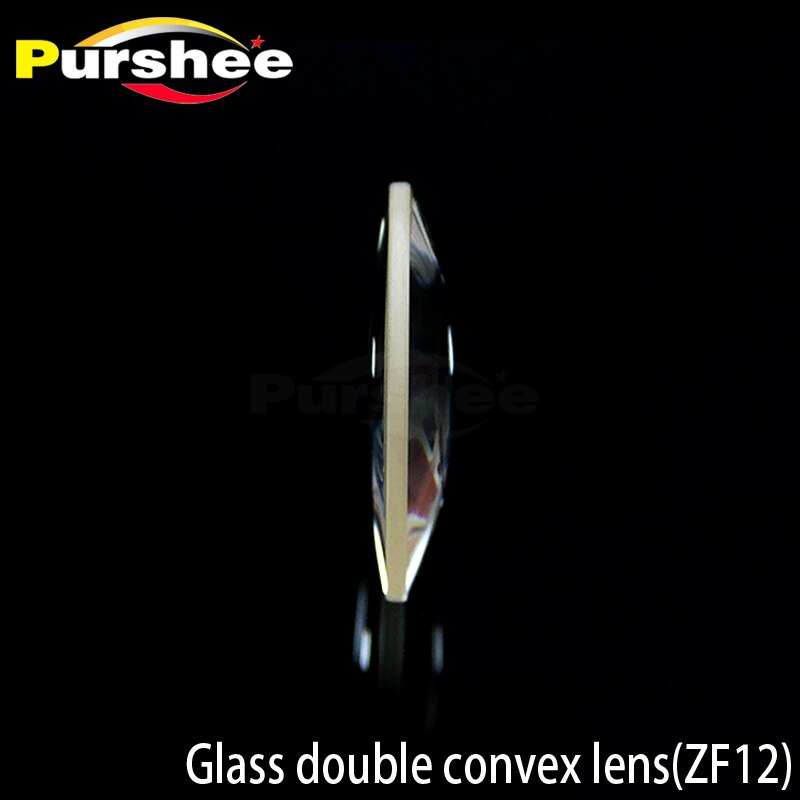 Glass double convex lens(ZF12) D=55mm