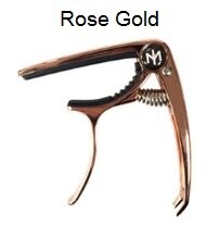 IM Gitaar Capo met Bridge Pin Remover Fit voor Akoestische Gitaar Elektrische Guita en Ukulele: Rose Gold