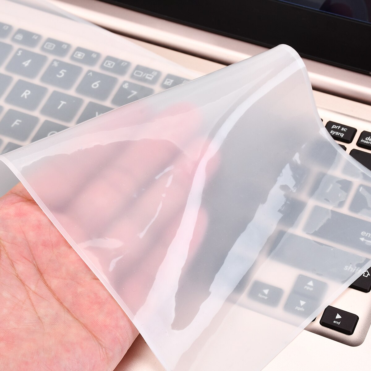 Keyboard Cover Dustproof Protector Keyboard Protective Laptop Film Laptop Cover Keyboard Silicone Waterproof Film 13-17 Notebook