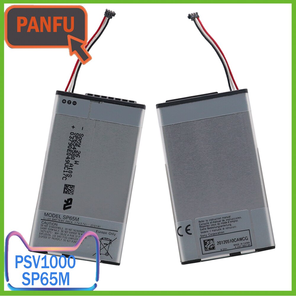 2210Mah Voor Sony PSV1000 Batterij Psv 1000 Psvita 1000 Lithium Batterijen 3.7V Voeding Sony Ps Vita PCH-1001 PCH-110