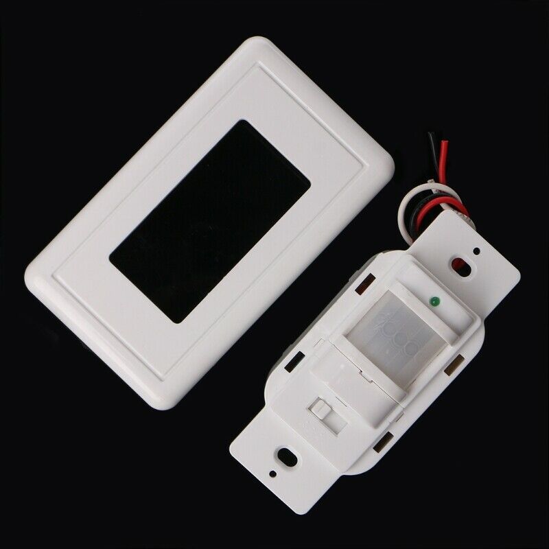 Smart PIR Motion Sensor Switch AC 85V - 230V Recessed Infrared Auto Control ON/Off Wall switch Human body induction Detector