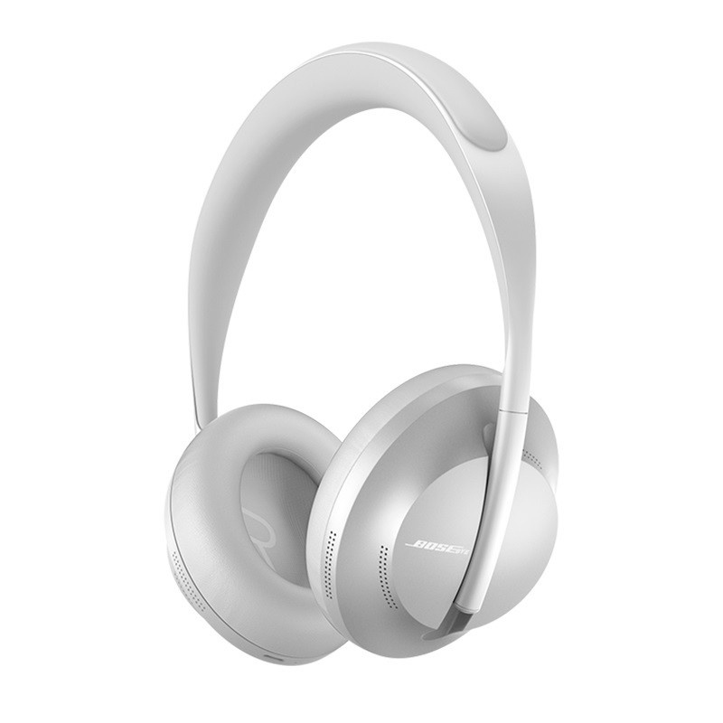 BOSEbye NC700 Over-Ear-Kopfhörer mit Geräuschunterdrückung, kabelloses Bluetooth-Headset, HiFi-Stereo-Spiel, langer Ausdauer-Kopfhörer mit Mikrofon: Silber
