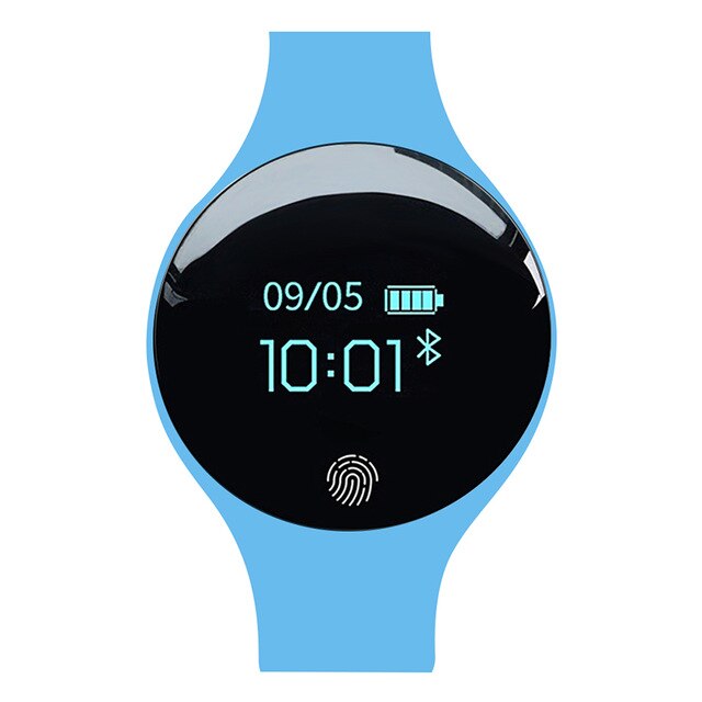 SANDA Smart Horloge Kinderen Kids Horloges Voor Meisjes Jongens Studenten Polshorloge Sport LED Digitale Horloge Kind Klok: blue