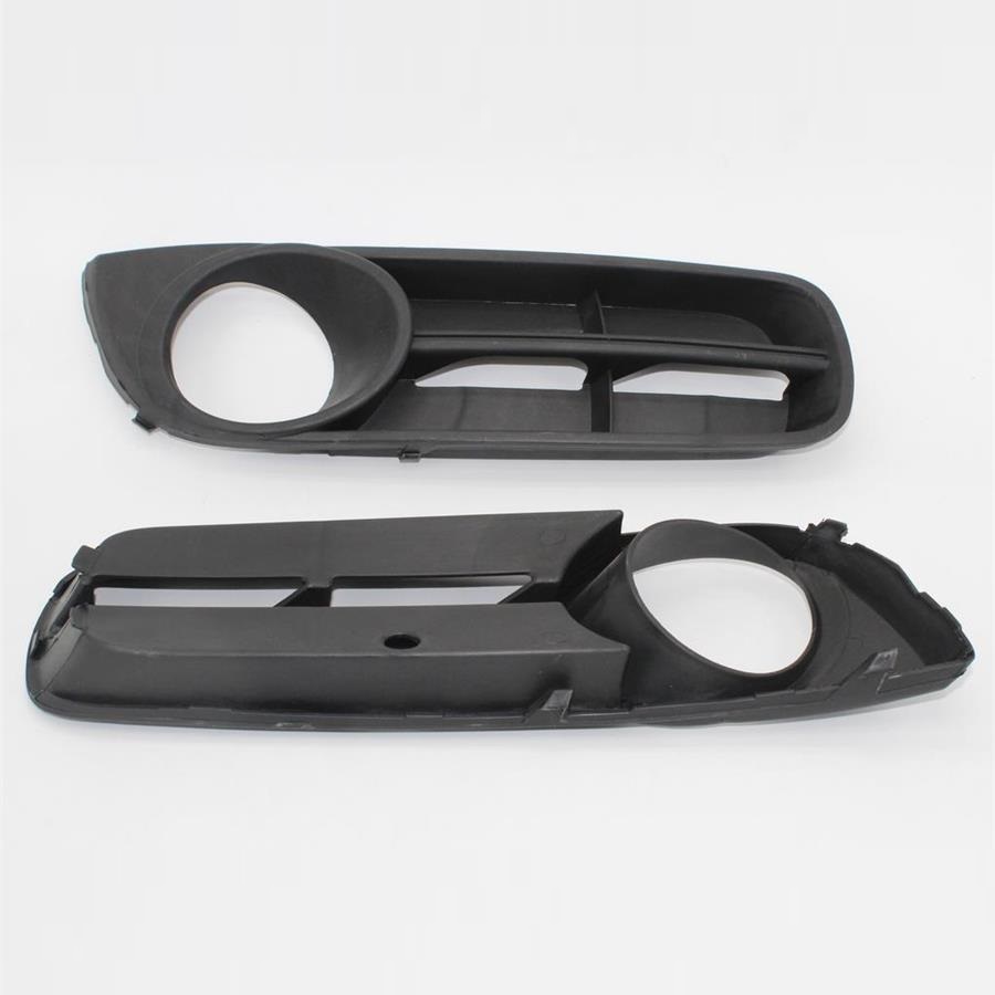 2 uds izquierda y derecha para Skoda Fabia MK2 2007 luz antiniebla del coche luz antiniebla del parachoques delantero cubierta de la rejilla de la lámpara