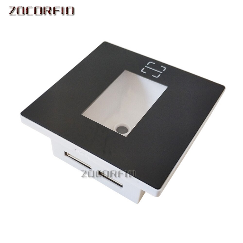 QR Code RFID Reader USB NFC Wiegand 26/34 reader for access control system Automatic Sensing