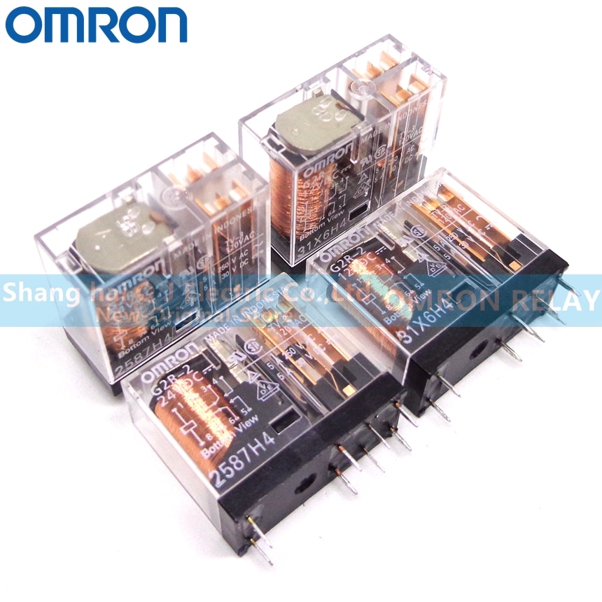 OMRON RELAY G2R-1 G2R-2 G2R-1-E G2R-1A-E 12V 24V 230V Brand and original relay