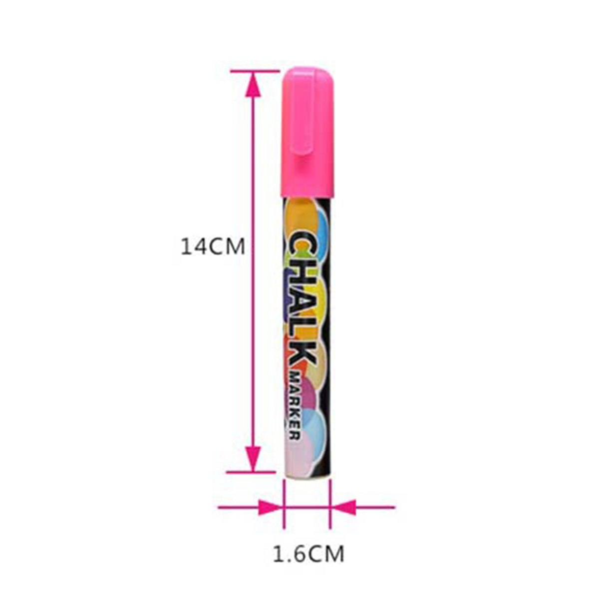 10 färger flytande krita markör svarta tavlan highlighter 6mm vändbara spetsar torr & våt radering för svarta tavlan svart tavla fönsterglas