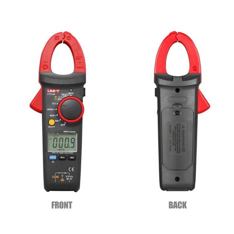 UNI-T UT213 Serie True Rms Digitale Klem Meter Spanning Weerstand Capaciteit Multimeter Temperatuur Auto Range Multimeter