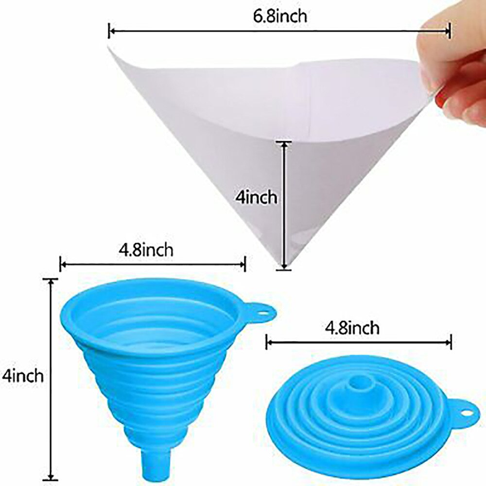 100 Mesh Filter Strainer 75 Pcs Disposable Filter Paper & Nylon Set Strainers