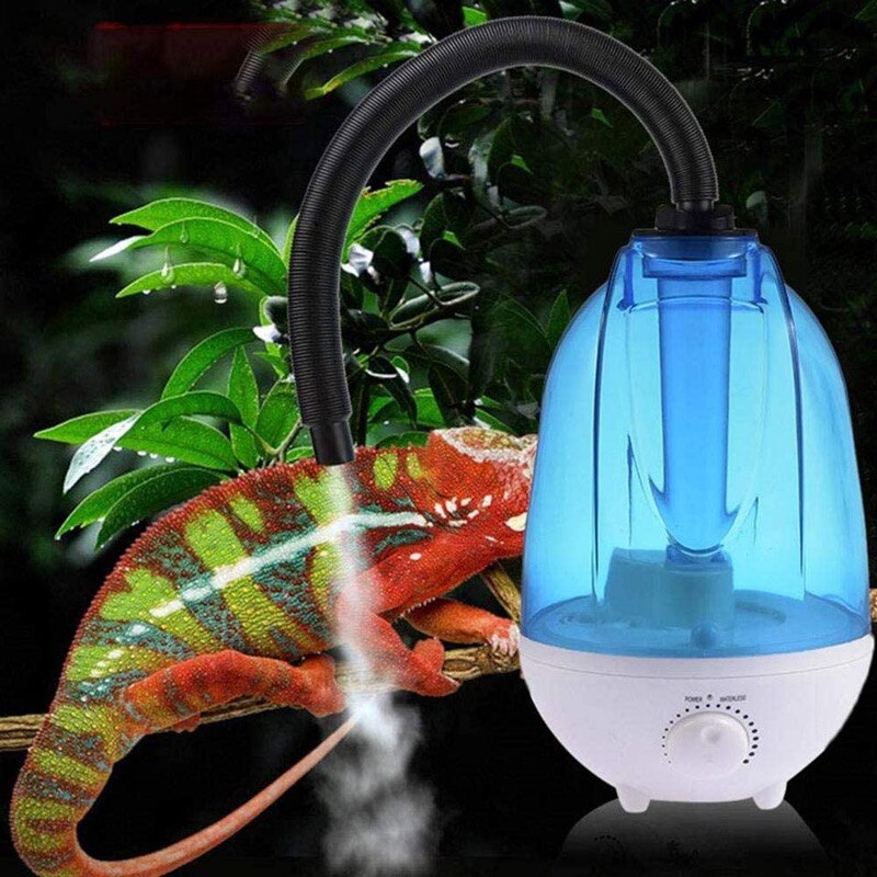 4L dla Terrarium dla gadów wyciszenie parownik jaszczurka nawilżacz płazy duża pojemność krajobrazu przenośny Super Fogger