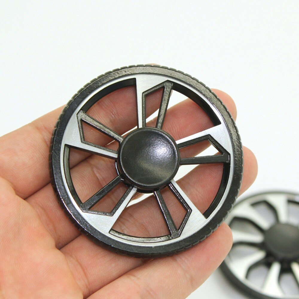 Spinner metall rund spinner 5 min fidget spinners hjul