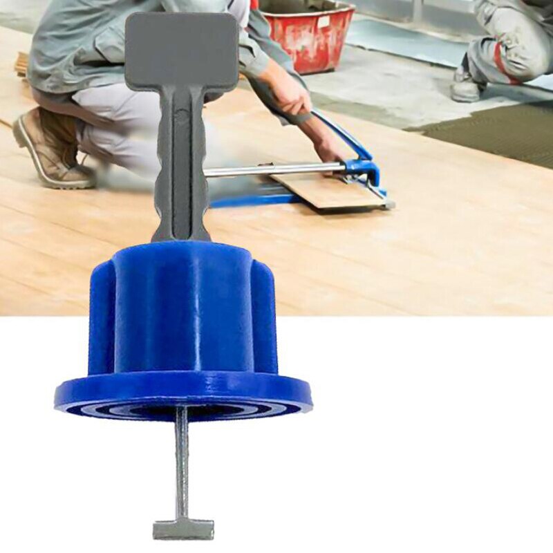 50Pcs Leveling System Kit for Tile Flat Ceramic Floor Wall Construction Tools Reusable Tile Leveling System Kittile