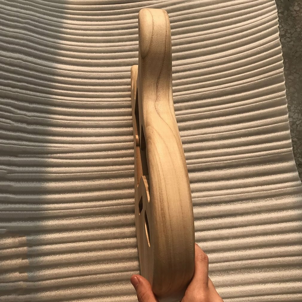 Maple ST Electric Guitar Semi-finished Body Unfinished DIY Guitar Body Maple Body For Fender ST Style Guitar