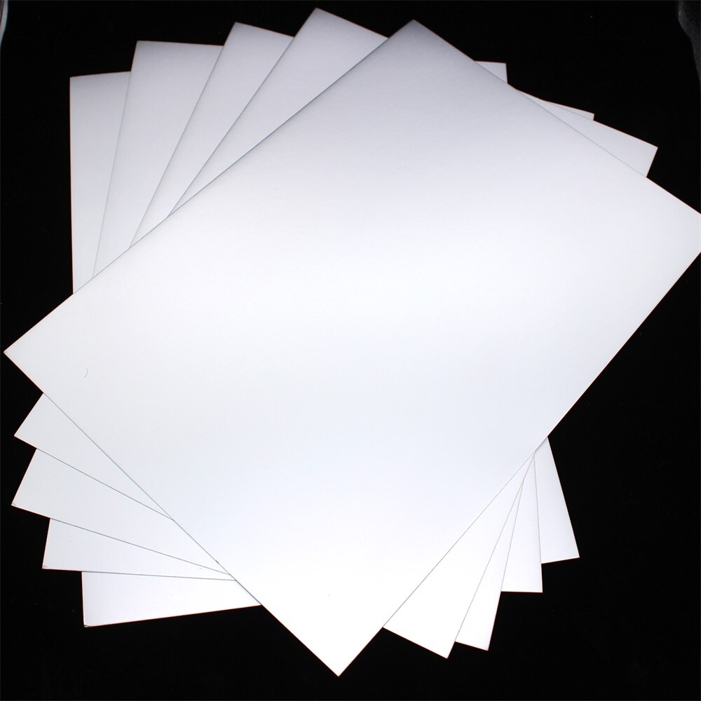 Kscraft A4 Goud En Zilver Kaart 250GSM Perfect Voor Card Making &amp; Papier Ambachten Spiegel Board/Holografische Papier