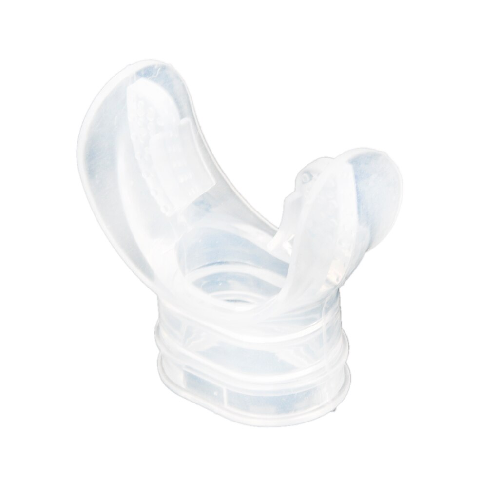 Boquilla de silicona transparente para Snorkel, repuesto para regulador de buceo, cómoda, pieza para bucal, accesorios de buceo bajo el agua