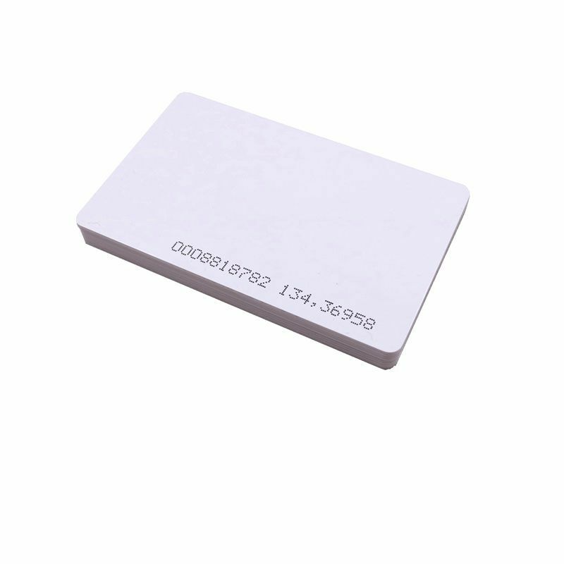 100 STUKS RFID 125 Khz EM4100 TK4100 blank smart card ID Dikke Kaarten EM ID Badge voor Tijdregistratie Systeem