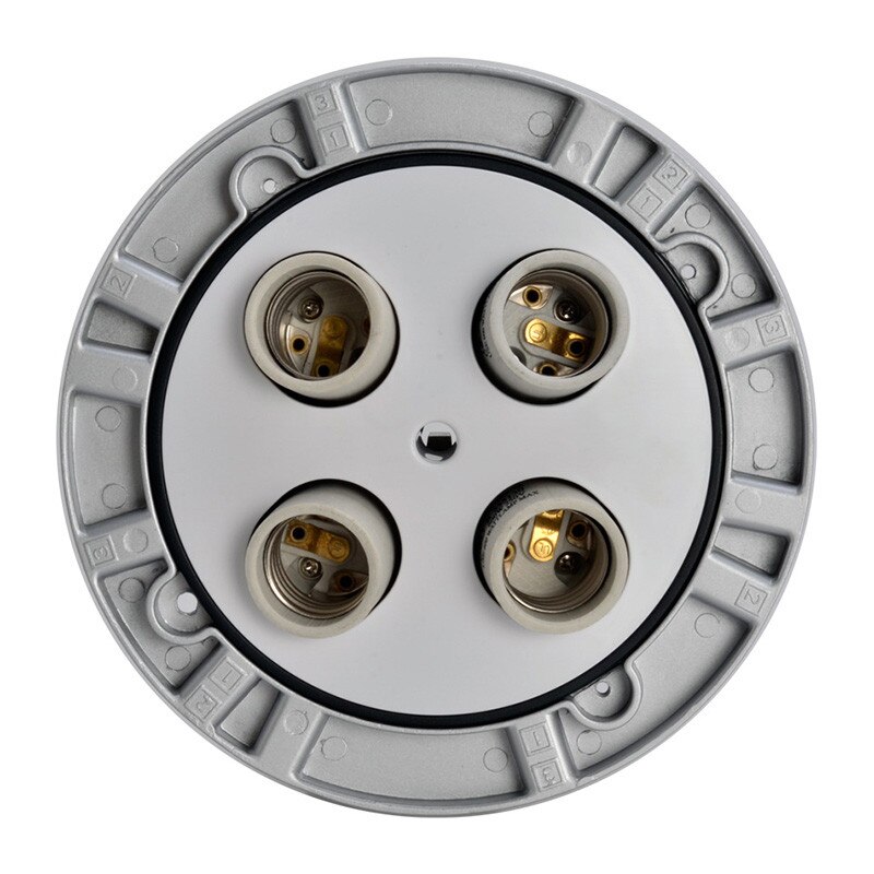 Photo Studio Godox TL-4 4in1 E27 Socket Tricolor Bulb Light Lamp Head Continuous light For Bowen Mount Multi-Holder Photography