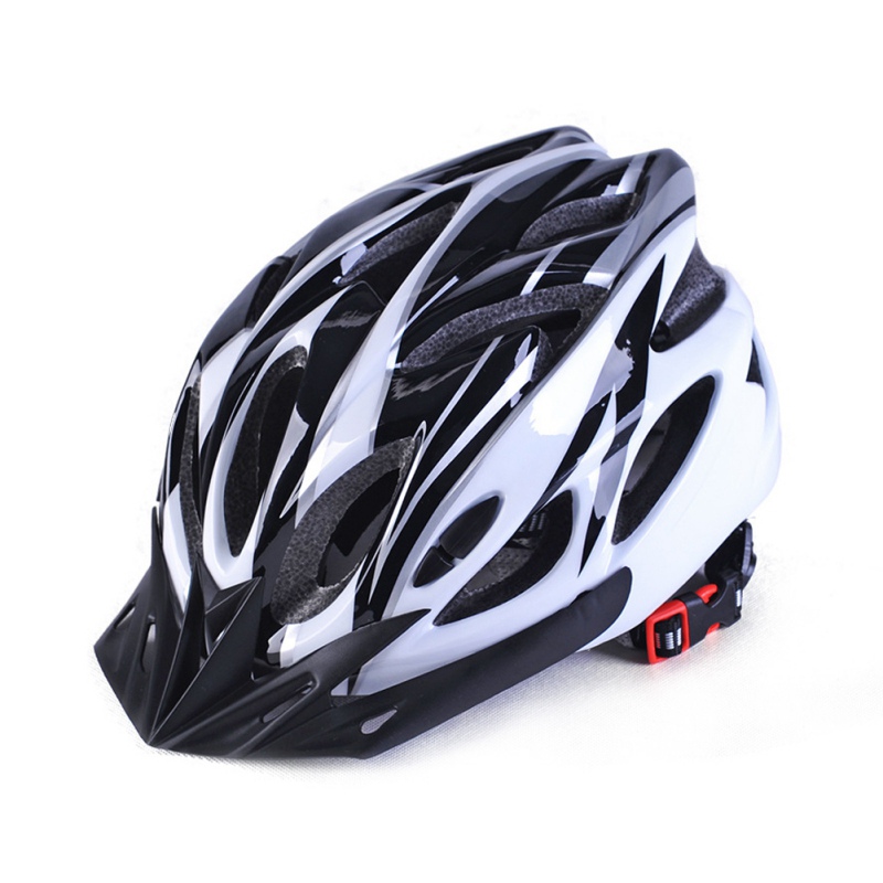 Capacete integralmente moldado para ciclismo, para crianças e adultos, mtb, mountain bike, capacete de bicicleta de estrada, ajustável, para estrada/montanha bmx: D