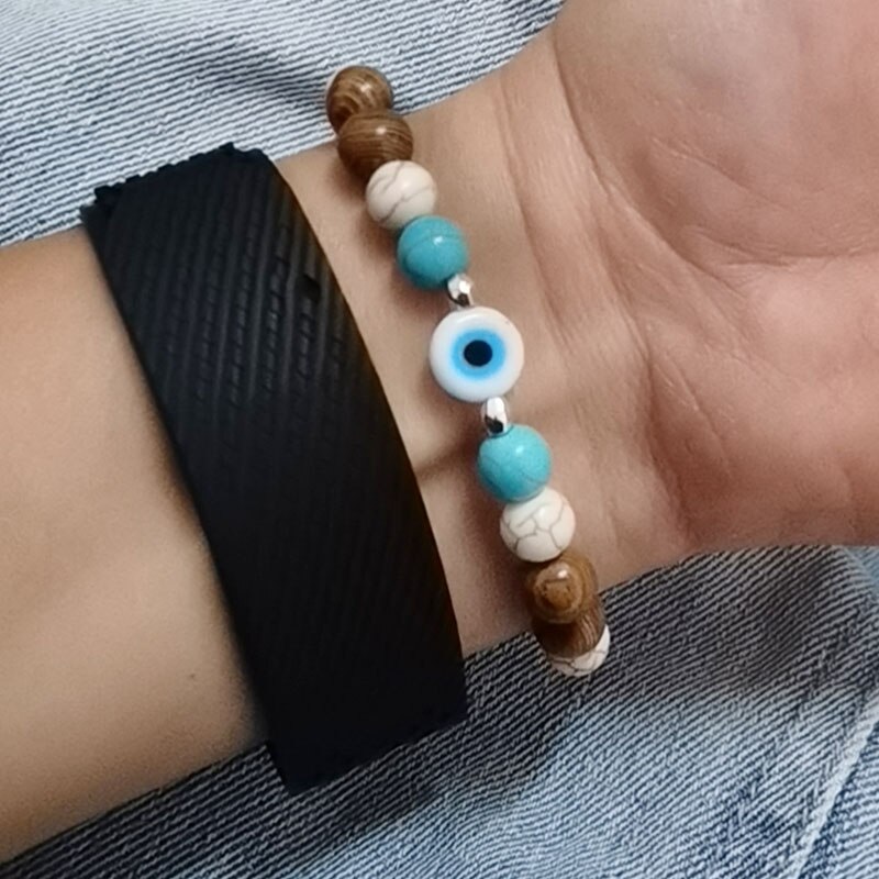 Bransoletka Evil Eye, bransoletka męska, urok zła, bransoletka ochronna
