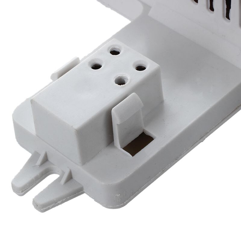 Hvitt plastskall 4 pins 2d rør pære fluorescerende ballast  ac 220v 0.19a 38w