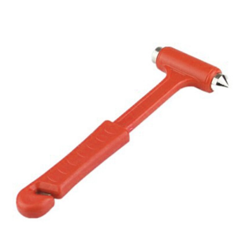 Cuchilo de cinturón de seguridad rompecristales de cristal de ventana de coche herramienta de rescate Mini martillo de seguridad de coche 094D