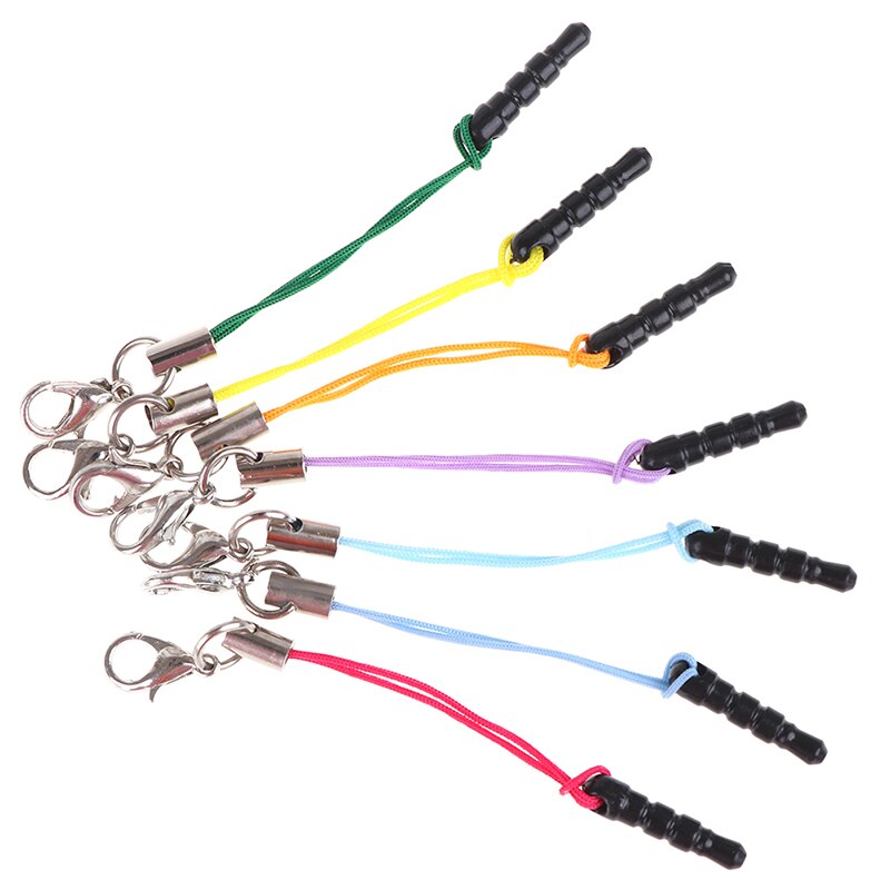 10Pc Hanger Telefoon Stof Plug Stofdicht Plug Met Kreeft Knop