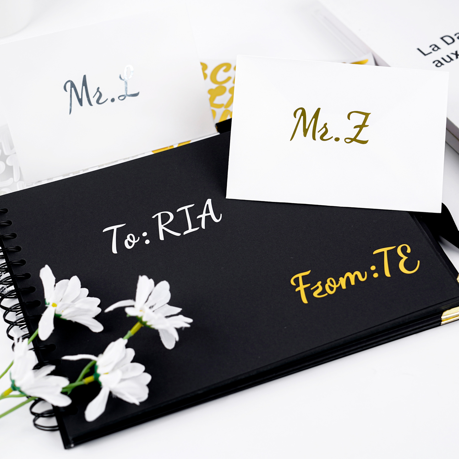 2 sheets Gold Self-Adhesive Vinyl Letters Numbers Alphabet Stickers Mailbox Numbers Sticker for Mailbox, Signs, Home, Window