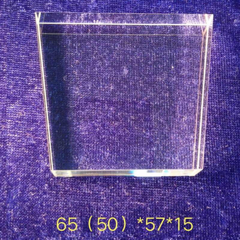 65(50)*57*15 mm foton hårfjerningsinstrument lys guide krystal, e lys hårfjerning skønhed instrument lys guide krystal