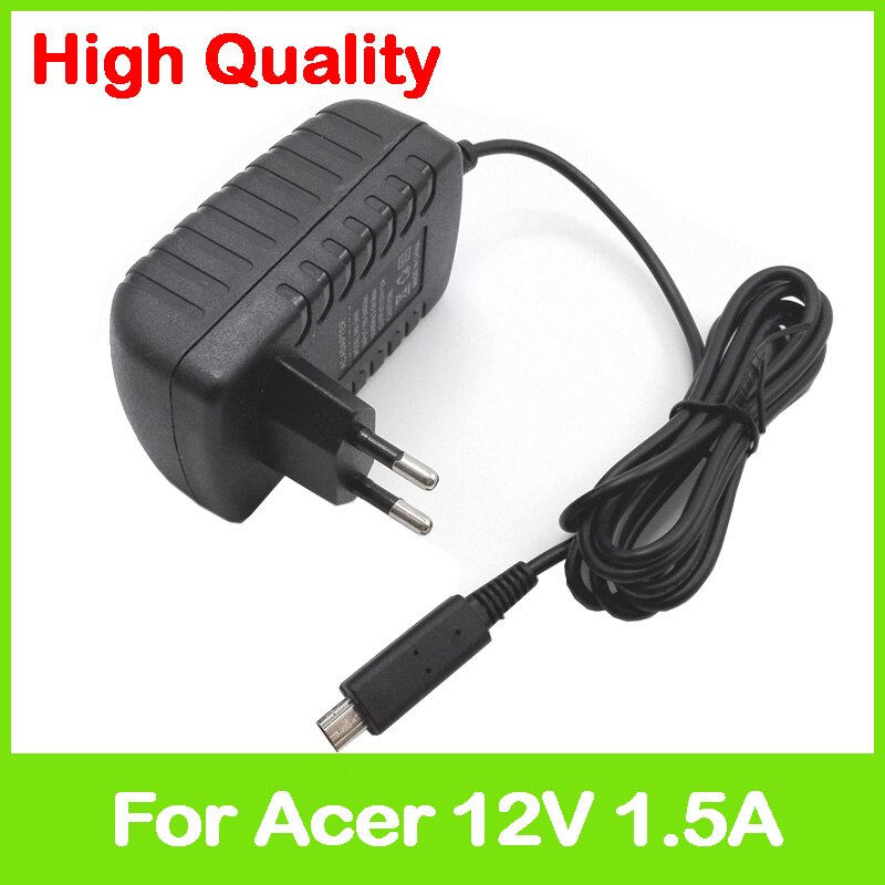 12 v 1.5A AC Energie Adapter ADP-18TB EINE AP.01801.002 AP.01807.001 für Acer Iconia Tab A700 A701 A510 A511 Tablette ladegerät EU stecker