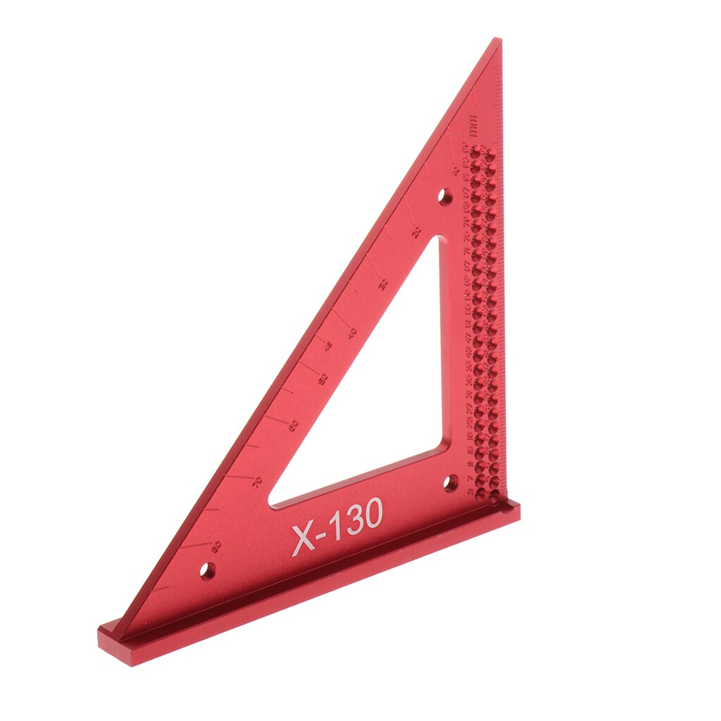 Metric Triangle Angle Ruler Squares for Woodworking Speed Square, Angle Protractor Measuring Tools, 45/90 Degree