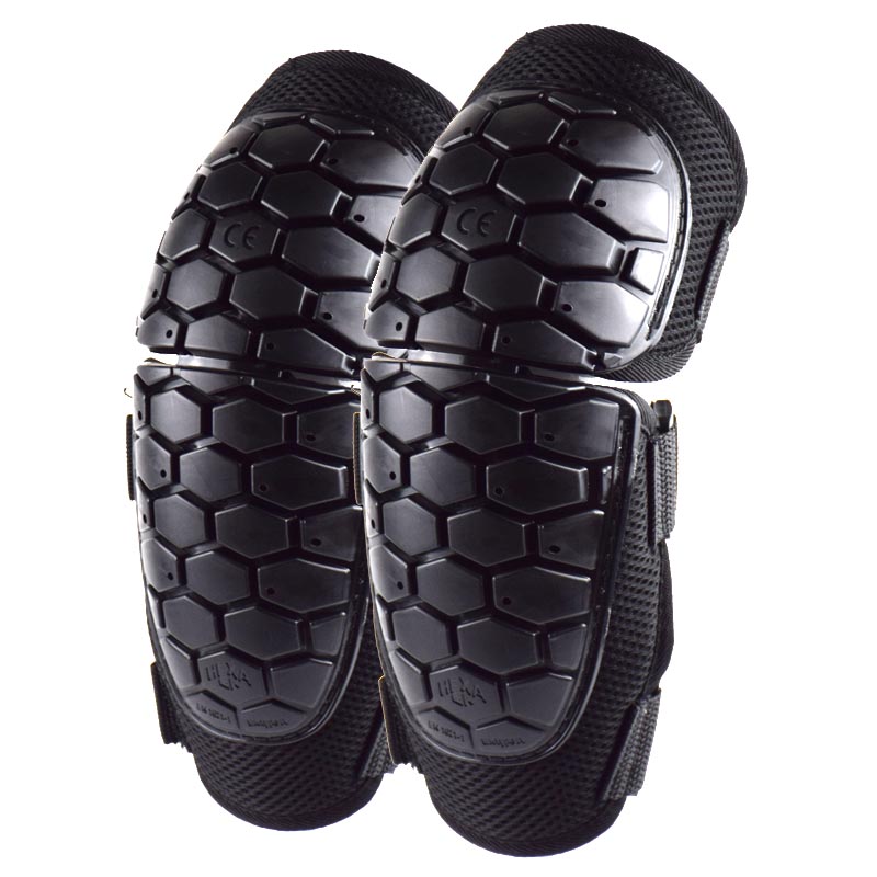 Moto rcycle genouillère Protection genouillère moto cross Equipement moto Cross genouillère soutien coude Protection rodillera moto: Black / M
