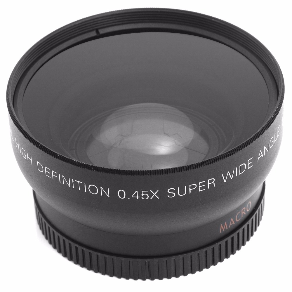 Glory Star 52MM 0.45x Wide Angle Lens + Macro Lens for Nikon DSLR Cameras with 52mm UV Lens Filter Thread