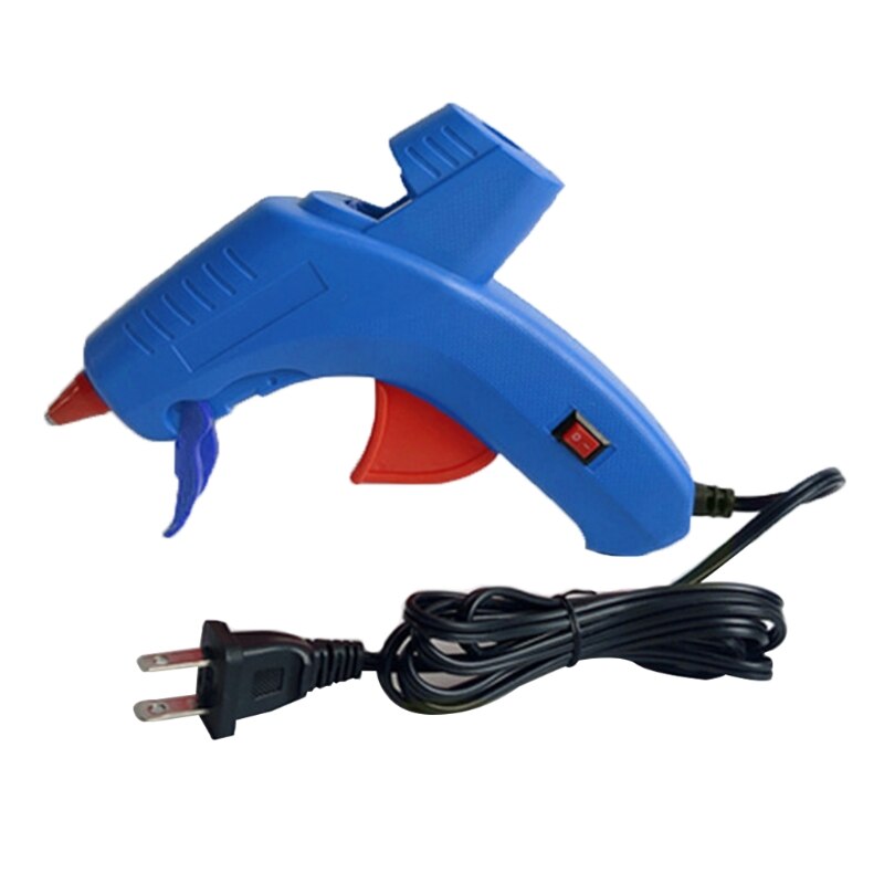 Colle thermofusible haute température chauffage Thermo électrique déclencheur chaleur température outil pour Art artisanat maison réparation bricolage outils à main: Blue