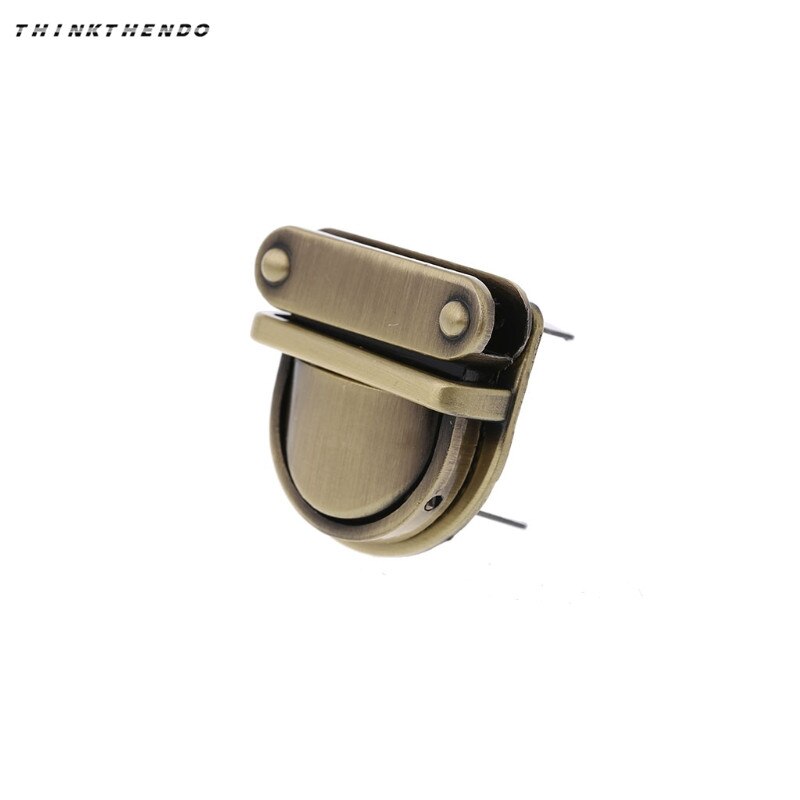Metal Clasp Turn Lock Twist Lock for DIY Handbag Bag Purse Hardware Closure Bag Twist Lock Clasp Turn Lock