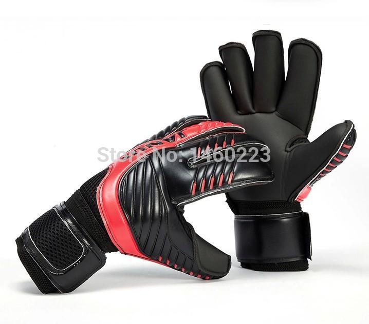 Janus Goalkeeper Goalie Keeper GK Gloves Roll Finger Soccer Size 6 7 8 9 10 BLACK RED BLUE WHITE